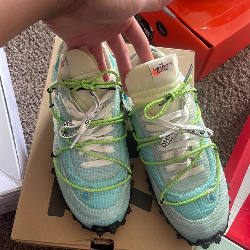 Off white sneakers